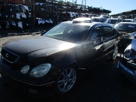2005 LEXUS GS430 BLACK 4.3L AT Z16558